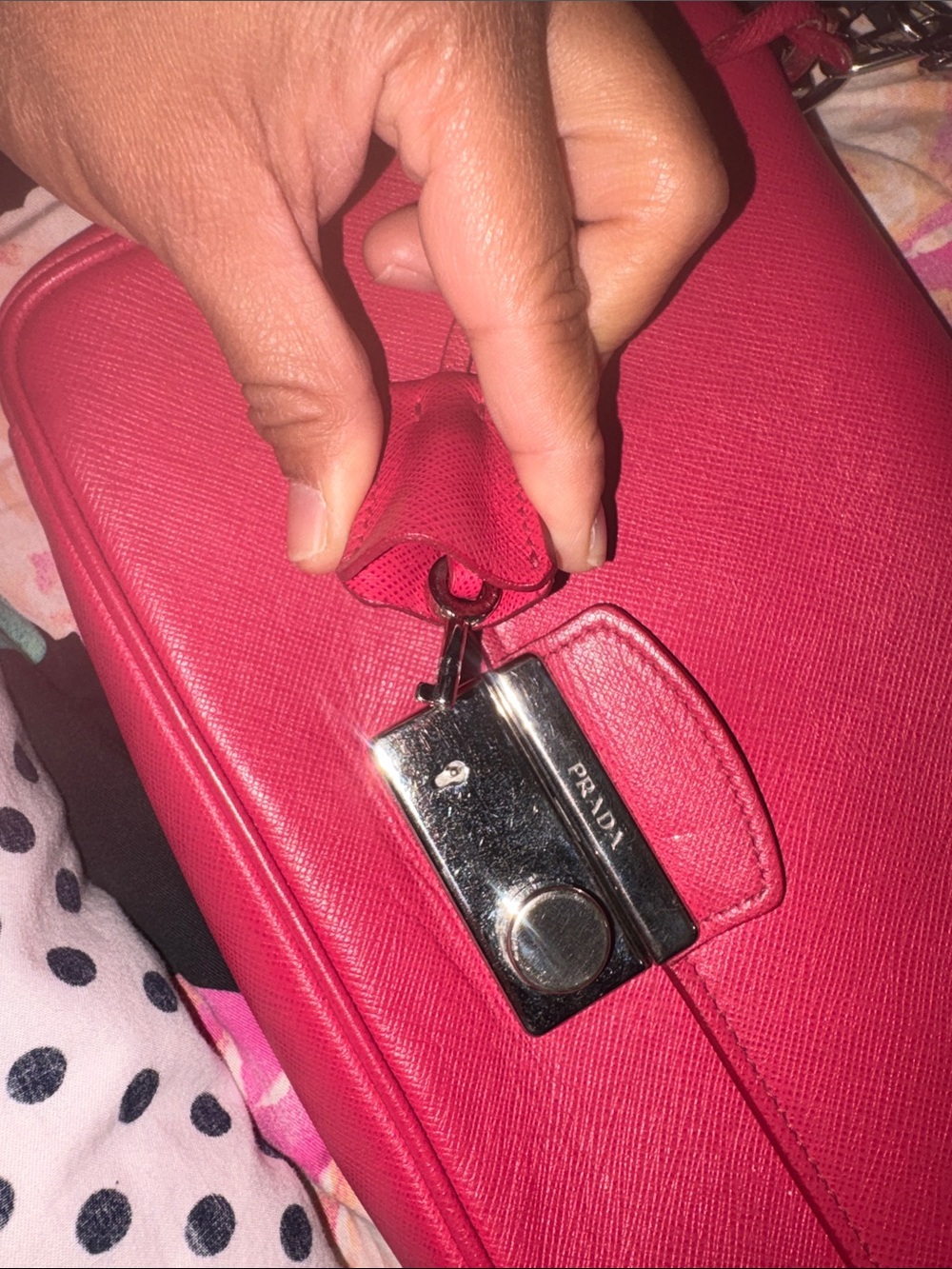 Prada Shoulder Bag with Chain Strap - Picture 3 of 16